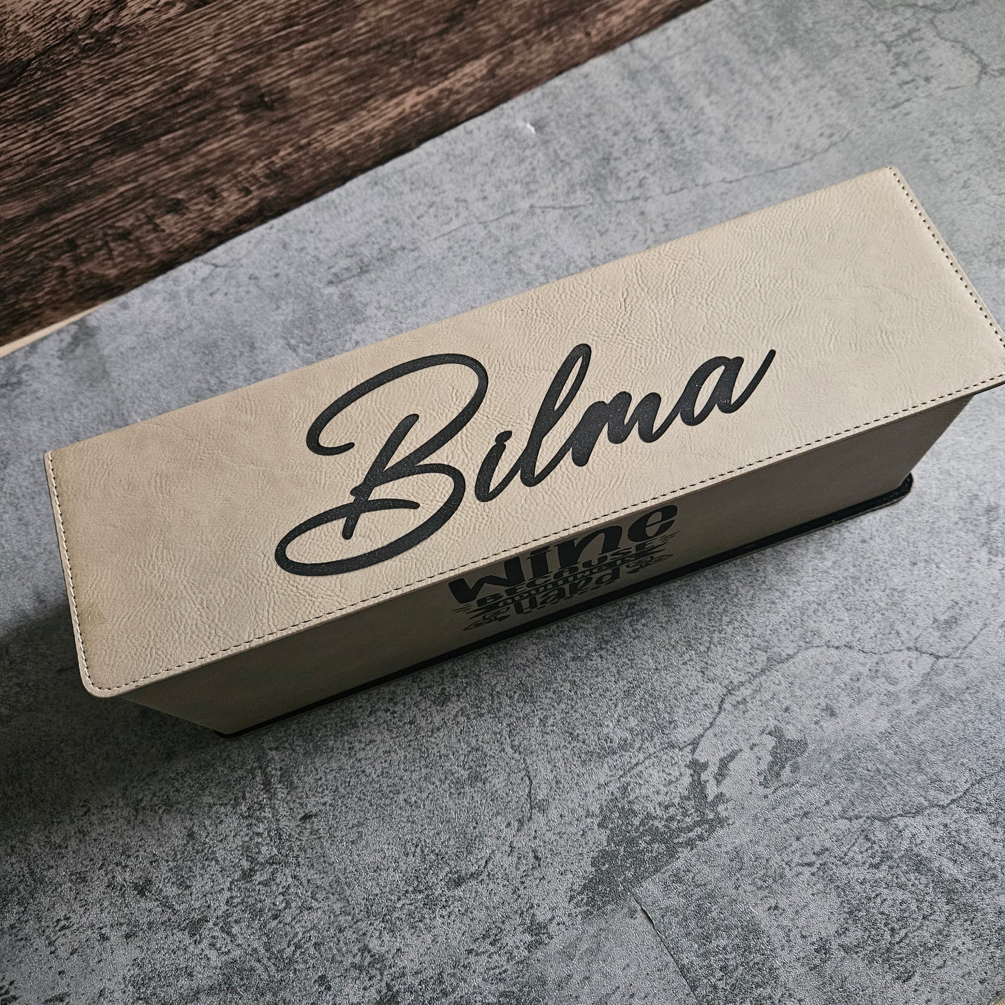 Leatherette Wine Gift Box