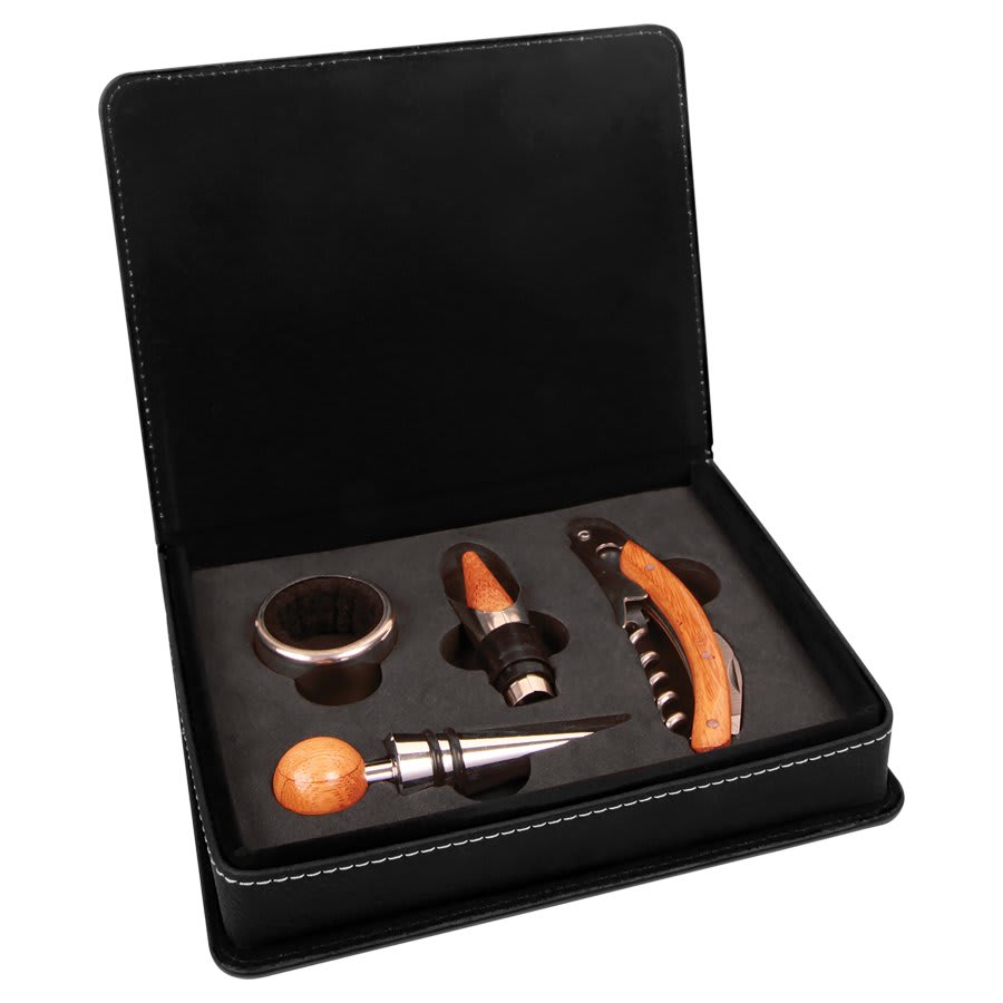 Four Piece Wine Tool Set