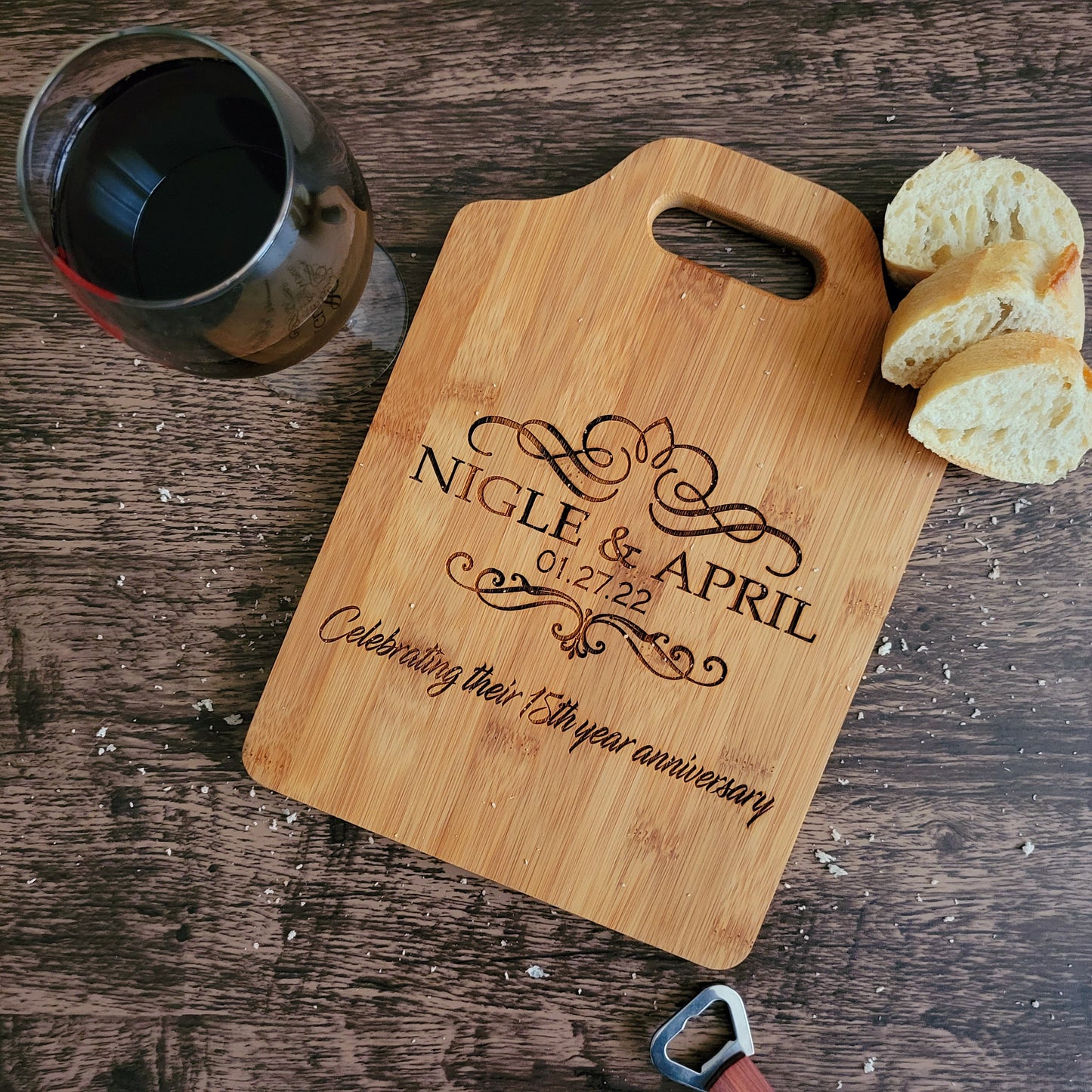 "Share the Love" Cutting Board