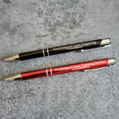 Engraved Metal Pens