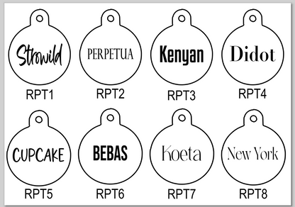 Aluminum Pet Tags