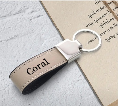 Leatherette Keychain