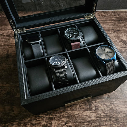 Watch Box with Valet Drawer
