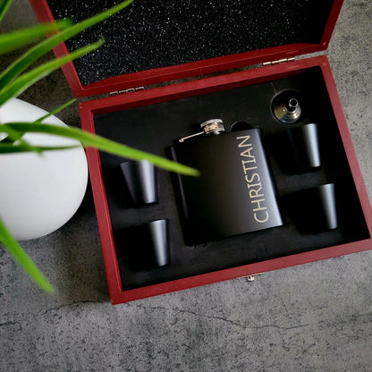 Blackout Flask Gift Set